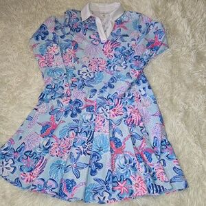 Lilly Pulitzer Turtle Club Dress UPF 50+